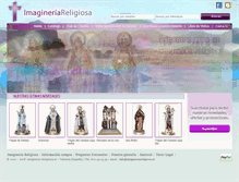 Tablet Screenshot of imagineriareligiosa.es